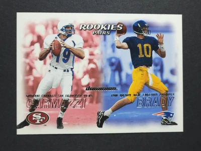 Fleer Skybox Dominion #234 2000 Tom Brady novato New England Patriots *como nuevo/como nuevo Foto 1 de 2