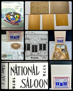 Miniatura classica "Saloon Nazionale" modello struttura ferroviaria CM-15 nuova con scatola - Foto 1 di 24