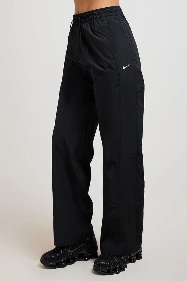 Nike EYBL Standard Fit High Rise Full Length Pants FV7655-010 Womens Large