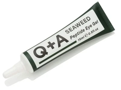 Q+A Seaweed Peptide Eye Gel (15ml), Under Eye Cream Alternative, Under Eye
