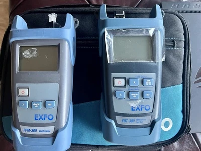 Title: EXFO FPM-300 Wattmeter + FDT-300 Optical Loss Test Set – Looks New! - Image 1 of 4