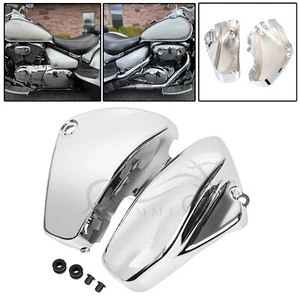 Left & Right Side Battery Fairing Cover ABS Plastic For Suzuki Boulevard C50T - Picture 1 of 13