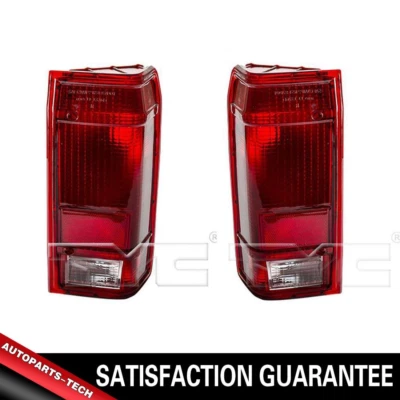 Conjunto de lanterna traseira esquerda direita TYC 2X compatível com 1983-1989 1990 Ford Ranger - Imagem 1 de 4