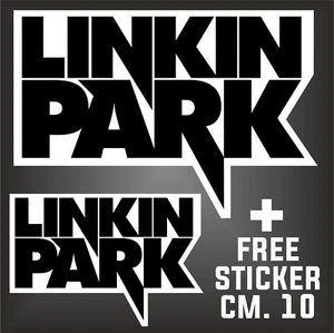 PEGATINA Linkin Park MUSIC Calcomanía HARD ROCK METAL PUNK + 1 PEGATINA LIBRE CM. 10 - Imagen 1 de 1