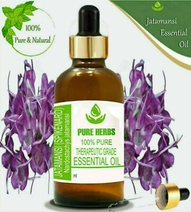 Pure Herbs Jatamansi Spikenard 100%Pure Nardostachys Essential Oils - Picture 1 of 14