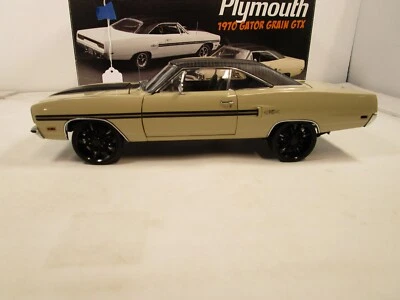 GMP 1/18 TAN/BLACK 1970 PLYMOUTH GATOR GRAIN GTX VERY NICE NOT PERFECT *CUSTOM - Image 1 of 4