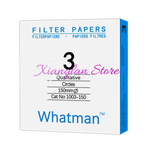 1PCS 100 pieces/box No. 3 qualitative filter paper 1003-185