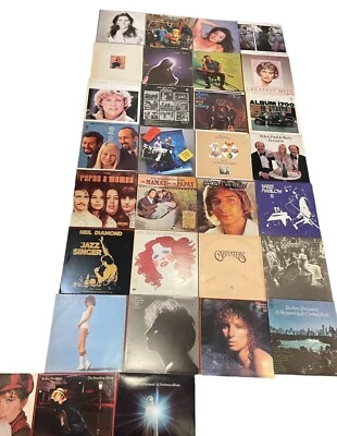 Лот из 42 Записей Фолк-Рока-Manilow, Seeger, Midler, Diamond, Mammas & Pappas, Collins - Изображение 1 из 4