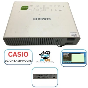 CASIO XJ-M151 HDMI PROJEKTOR 1070H LAMPENSTUNDEN GEBRAUCHT - Bild 1 von 4