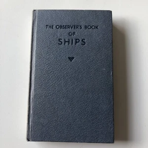 VTG 1964 The Observer's Book of Ships by Frank E. Dodman 3.5" x 5.75" - Picture 1 of 8