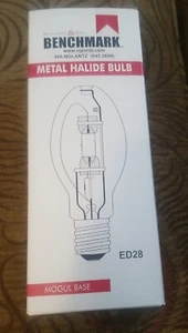 New Clear Bulb, 250 Watt, ED28, Mogul Base, Metal Halide Lamp Bulb - Picture 1 of 10