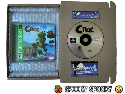 Croc Legend of the Gobbos PS1 Greatest Hits - NTSC-U/C USA VGC CIB with Reg - Image 1 of 4