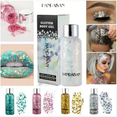 Handaiyan Paillette Shaker Lose Lidschatten Gesichter Gesicht Friseur N?gel ▽ - Bild 1 von 4