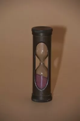 Nautische Sanduhr - Knotenmesser - 60 Sekunden - Messing - Vintage • 39.50€