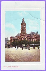 AUSTRALIA AYUNTAMIENTO TRANVÍAS MELBOURNE POSTAL - Imagen 1 de 1