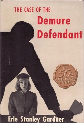 ERLE STANLEY GARDNER "The Case of the Demure Defendant" (1956) 1st Ed. HC in DJ Foto 1 de 2