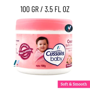 Cussons Baby Cream Soft Smooth Almond Oil Vit E C Natural Moisture Nourish 100g - Picture 1 of 20