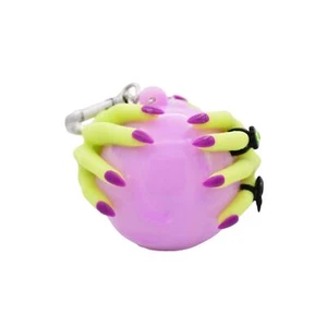 Portachiavi Bath & Body Works 2023 Halloween Mano Sfera di Cristallo Pocketbac - Foto 1 di 10