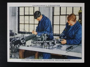 Nº6 INSTALADORES REPARADORES AMETRALLADORAS The R.A.F. At Work RAF Churchman 1937 - Imagen 1 de 1