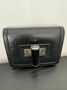 Mulberry Organizer in pelle nera Filofax Notebook. Lucchetto girevole grosso - Foto 1 di 11