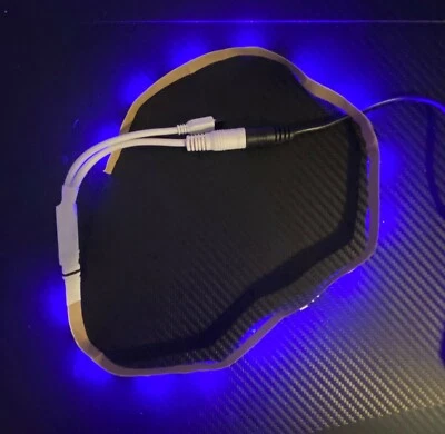 Inline IR Controller with Power Wire, Plug, 24 Key Remote & RGB LED Strip Light - Image 1 of 4