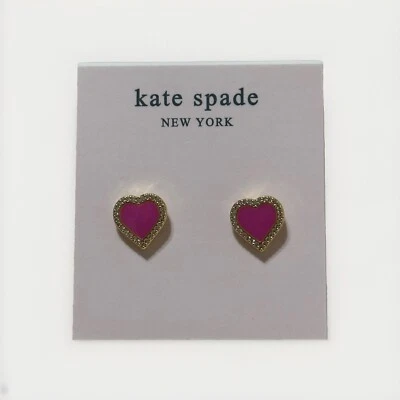 KS  Fashion Sweet Tridimensional Love Fashion Heart Shaped Ear Studs - Image 1 of 2