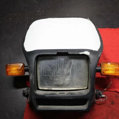 1998 Derbi Senda R FRONT UPPER NOSE FAIRING COWL SHROUD HEADLIGHT FRONT SIGNALS - Image 1 of 4