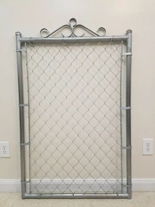 1-3/8 GALVANIZED GATE - WALK-THRU GALVANIZED STEEL GATE (1 PANEL) - Picture 1 of 10