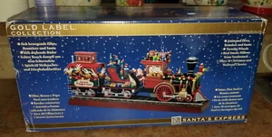 Mr. Christmas Musical Santa's Express Train Music and Smokestack Work No Animati - Imagen 1 de 7