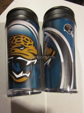 Jacksonville Jaguars 16 oz. Acrylic Travel Mug Cover