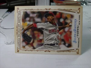 2011 Topps Allen & Ginter's Highlight Sketches #BHS-15 - Aroldis Chapman 11-620 - Picture 1 of 2