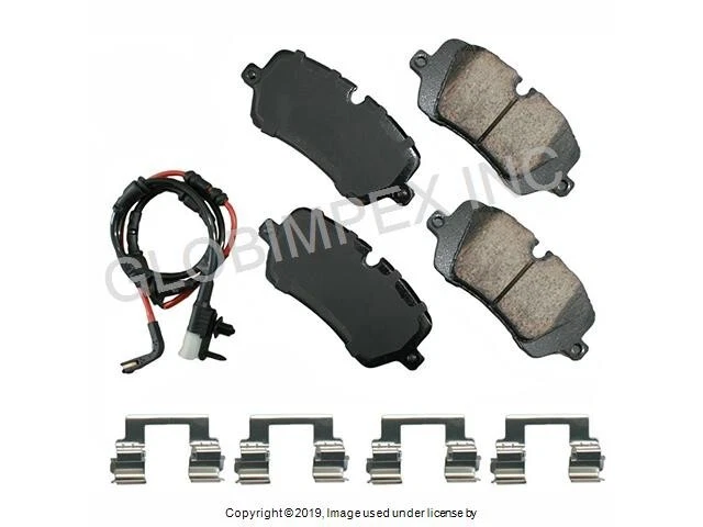 Juego Pastillas Freno LAND ROVER (2013-2022) TRASERO AKEBONO EURO + 1 AÑO DE GARANTÍA Foto 1 de 1