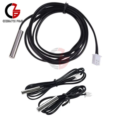 1m/5m/10m NTC Thermistor Temperature Sensor 10K 1% 3950 Waterproof Probe Cable - Image 1 of 4