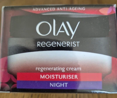 Olay Regenerist Regenerating Cream Moisturiser Night 50ml New - Image 1 of 3