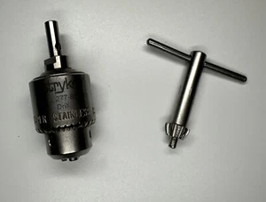 Stryker 277-82-131 1/4" Jacobs Chuck Drill Attachment W/ K1M Key! - Picture 1 of 7