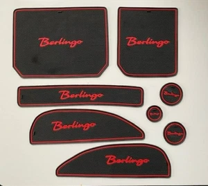 CITROEN BERLINGO 2020+ PASTILLAS PARA PUERTA SALPICADERO INTERIOR - (CONDUCCIÓN A LA IZQUIERDA) - ROJO - Imagen 1 de 6