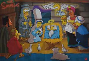 DIE SIMPSONS - A3 Poster (42 x 28 cm) - Homer Simpson Clippings Fan Sammlung NEU