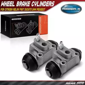 2x Wheel Brake Cylinders Rear for Citroen Relay Fiat Ducato 244 Peugeot Boxer - Picture 1 of 10