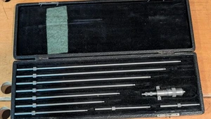 L.S. Starrett Co. inside micrometer set Model No. 124 A - Picture 1 of 5