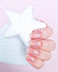 UV-Nagelfolie selbstklebende Nagelfolie Nailwraps, Winter, Zaubernägel4Home - Bild 1 von 3