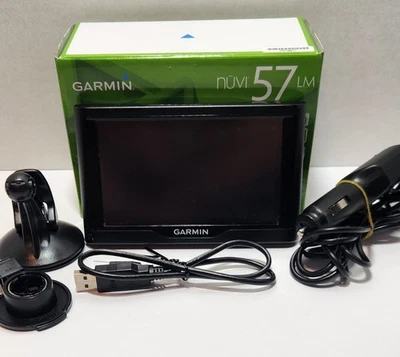 Garmin Nuvi 57LM 5 inch GPS Navigator Touch Screen USA Lifetime Maps Tested - Image 1 of 4