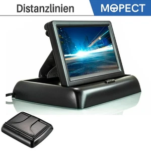 MOPECT 4.3" Schermo Monitor HD Pieghevole per Telecamera Retromarcia Telecamere Parcheggio - Foto 1 di 12