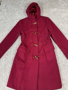 United Colors Of Benetton Women’s Jacket Size XS Vintage Zip &Button Long - Picture 1 of 13