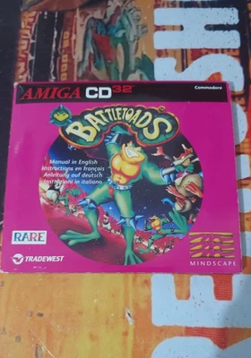 Battletoads Commodore Amiga CD 32 (CD-Rom, Manual, Case) works 32-bit - Bild 1 von 3