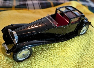 Coche diecast vintage Solido Ref 136 1930 Bugatti Royale 41, sin caja Foto 1 de 3