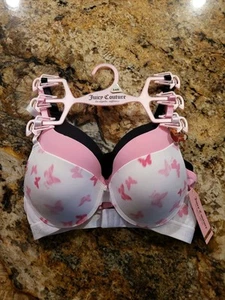 ๐Juicy Couture Intimates "3PACK" Sexy Push Up Bras (34B)๐ - Picture 1 of 2