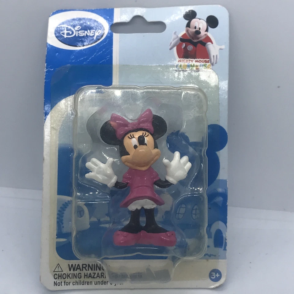 Disney Figurine Minnie Mouse Mickey New PVC Play Figure Part NIB Free Shipping - Image 1 of 2
