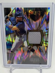 2024 Panini Select Jackson Chourio Sparks Rookie Jersey Relic (E185) - Picture 1 of 3