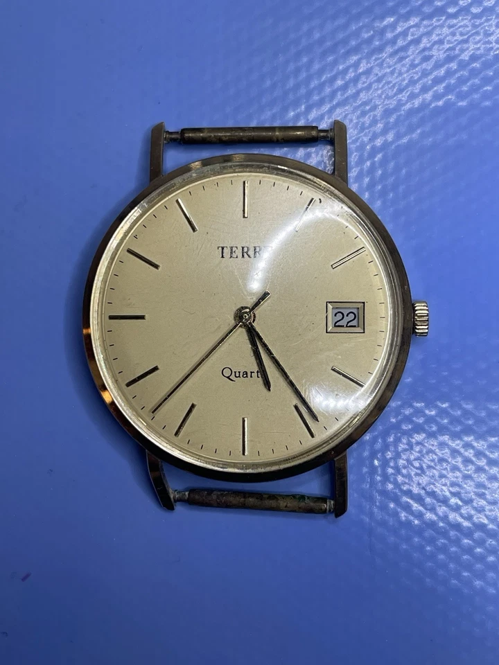 Herren Uhr Terry 8 Karat Gold 0,333 made in w-Germany germany - Bild 1 von 4