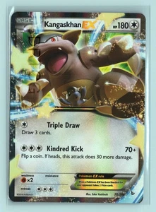 Pokemon XY Flashfire 78/106 Holo Raro Kangaskhan EX (Dañado) - Imagen 1 de 2